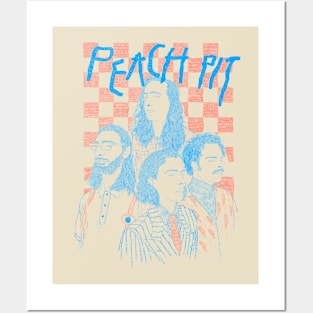 peach members Posters and Art